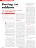 NLJ 2007 Limiting The Evidence